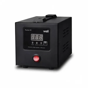 Stabilizator de tens.cu releu  500VA Well